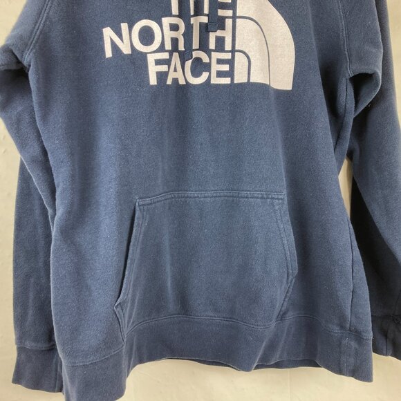 The North Face Logo Hoodie Womens Sz M Hooded Sweatshirt Pull Over Long Sleeve - Picture 3 of 5